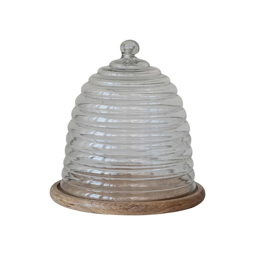 Beehive Cloche w/ Base