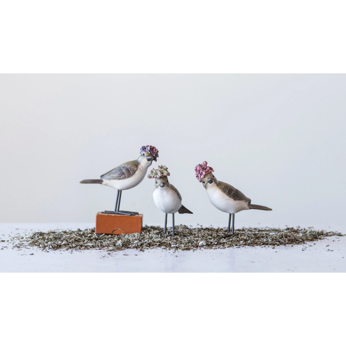 Bird w/ Floral Hat