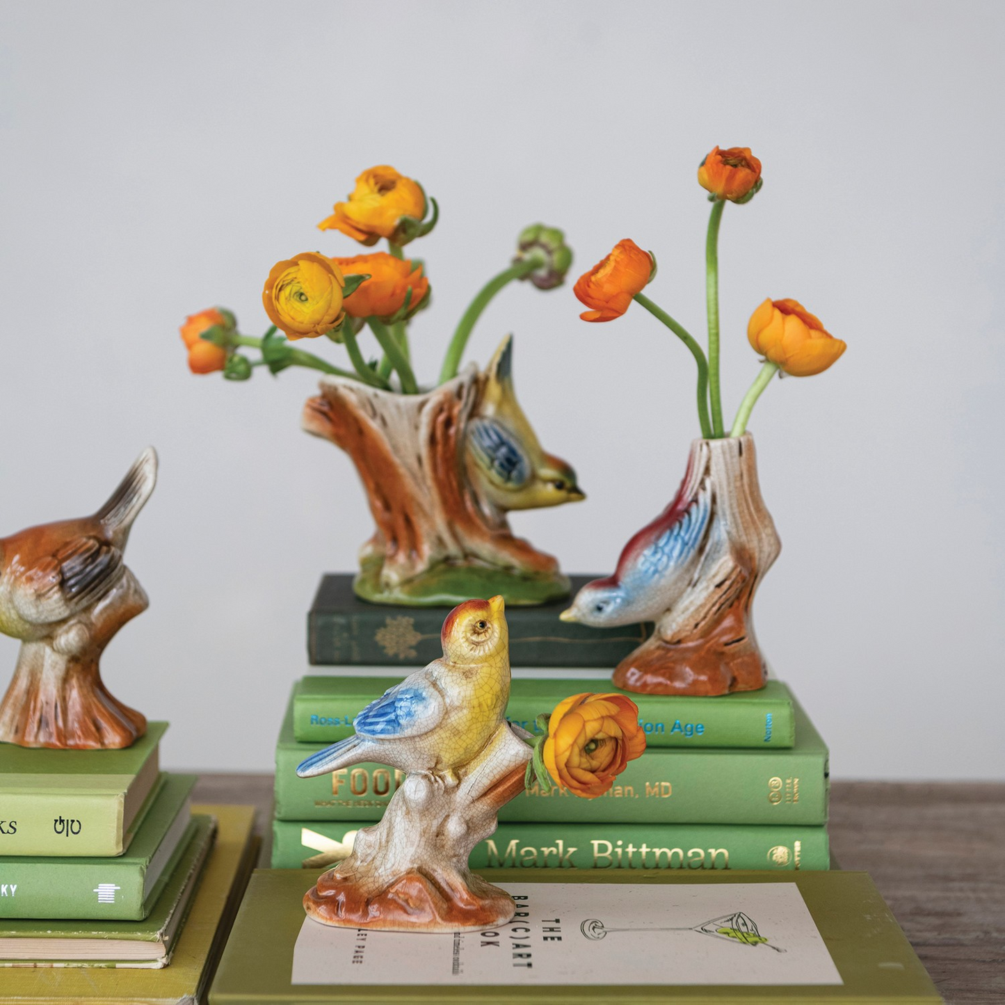 Hand-Painted Bird
