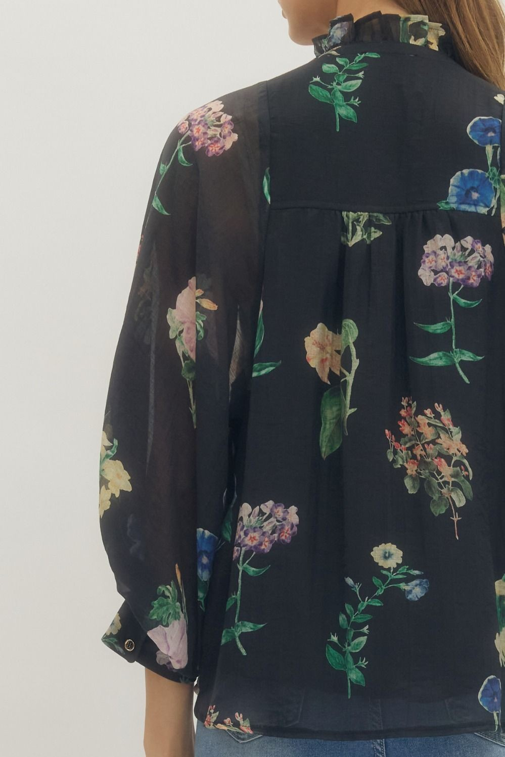 Midnight Garden Blouse