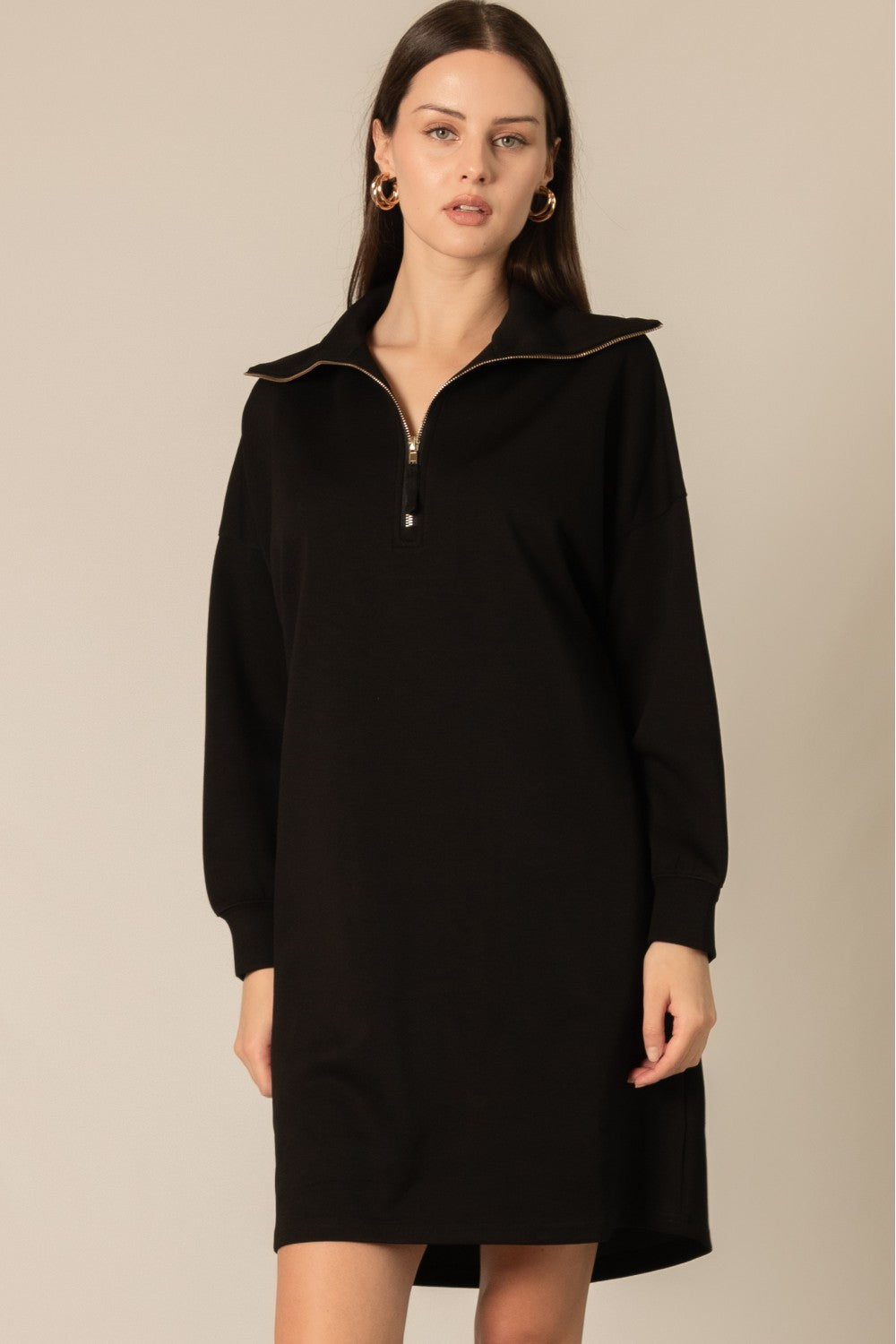 Quarter Zip Dress