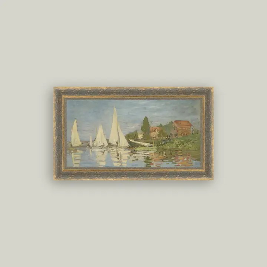 Framed Print of "Regatta At Argenteuil"
