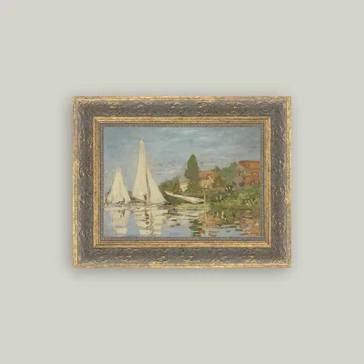Framed Print of "Regatta At Argenteuil"