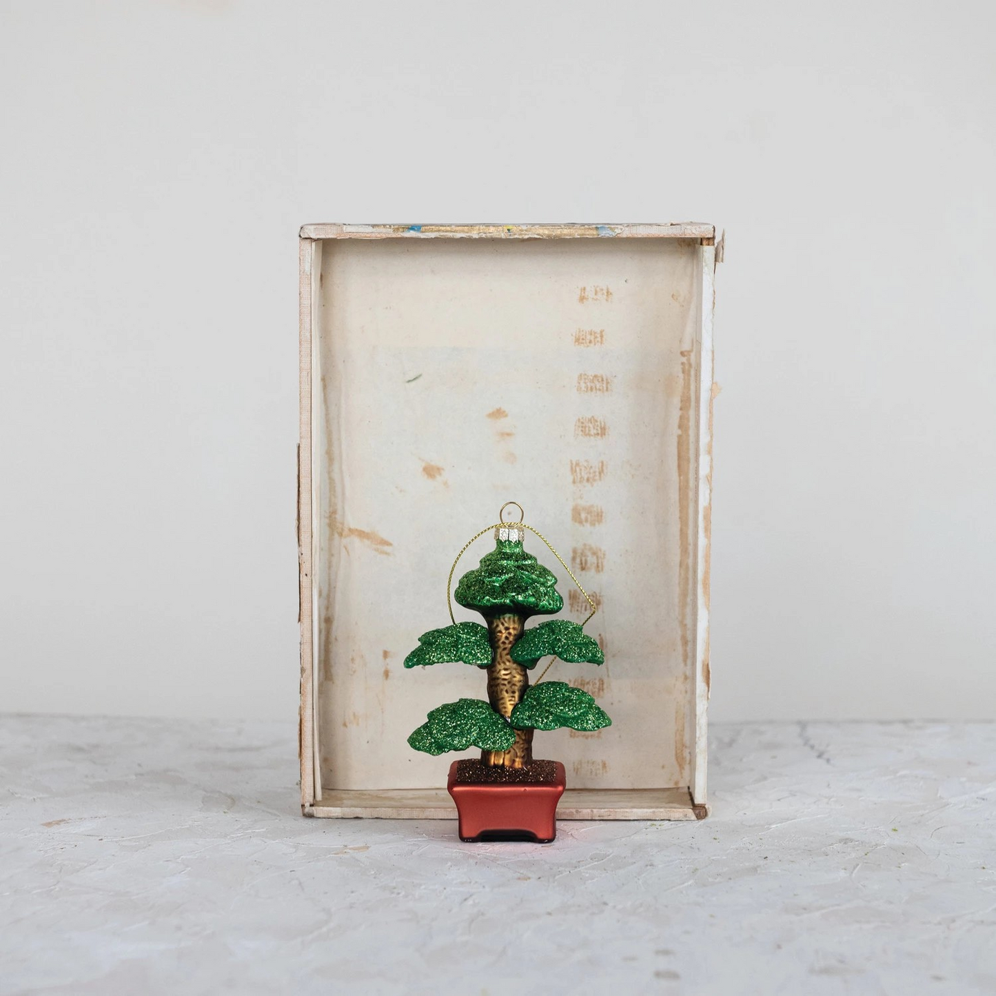 Glass Bonsai Ornament