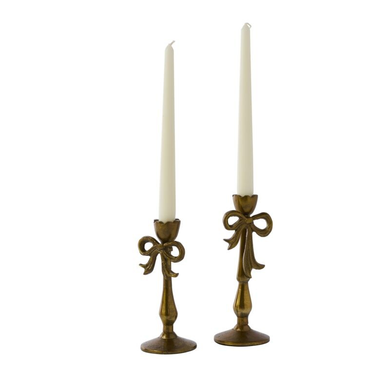 Bow Candlestick Holder