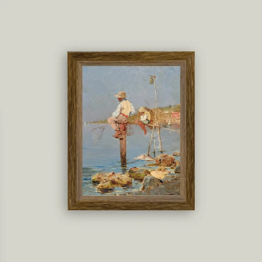 Framed Fisherman