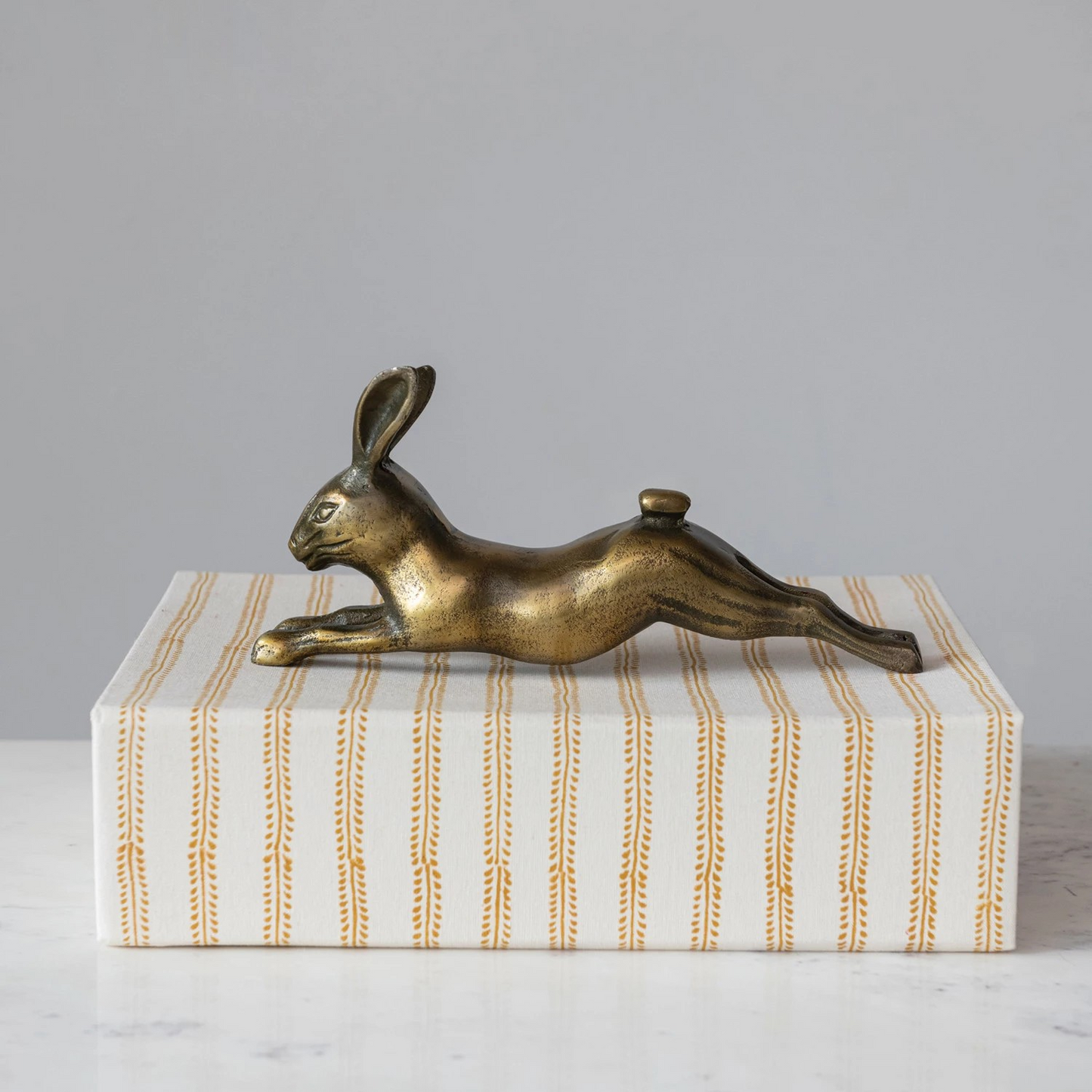 Brass Rabbit Figurine