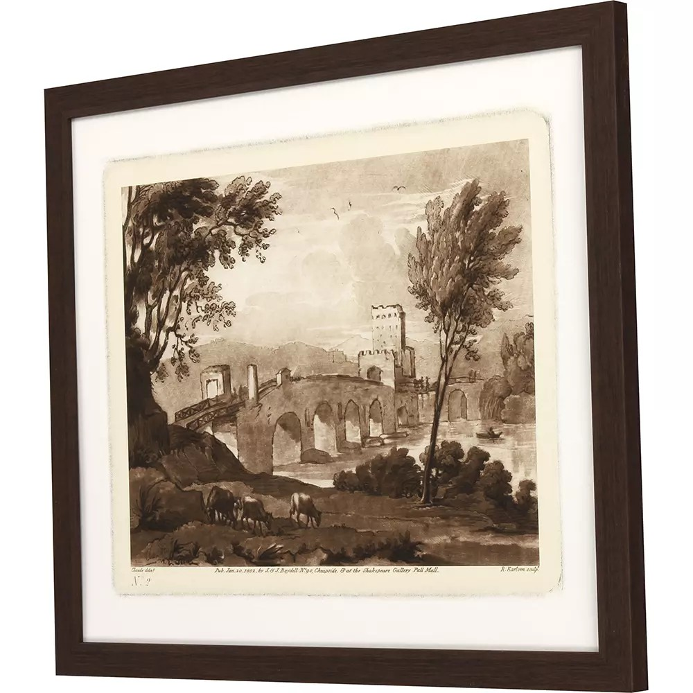 Sephia Pastoral Landscape II