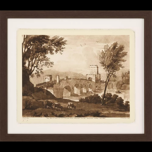 Sephia Pastoral Landscape II