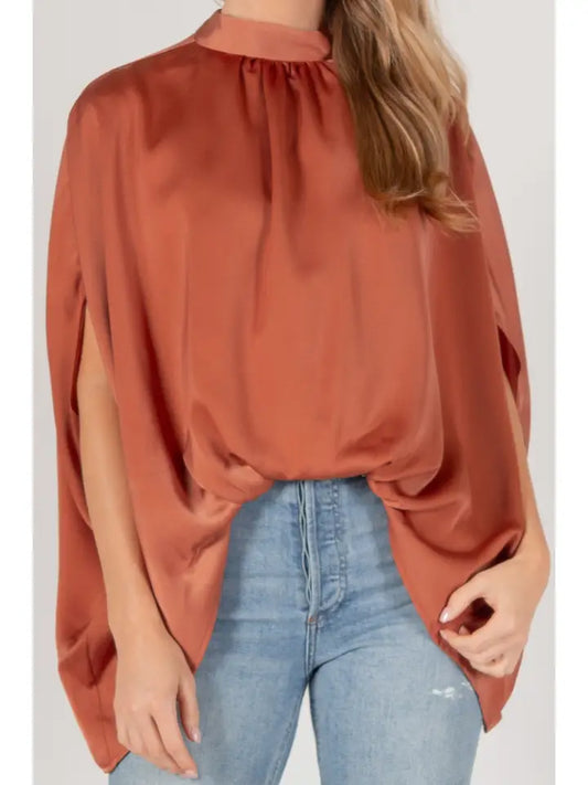 Burnt Sienna Blouse