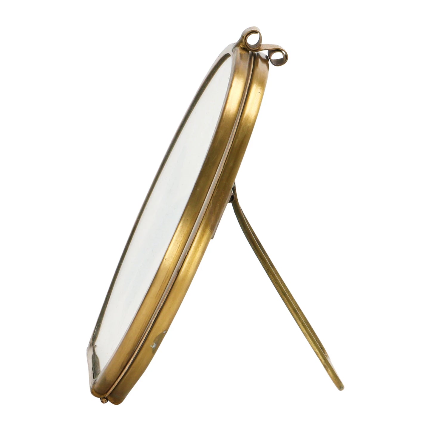 Round Brass Picture Frame