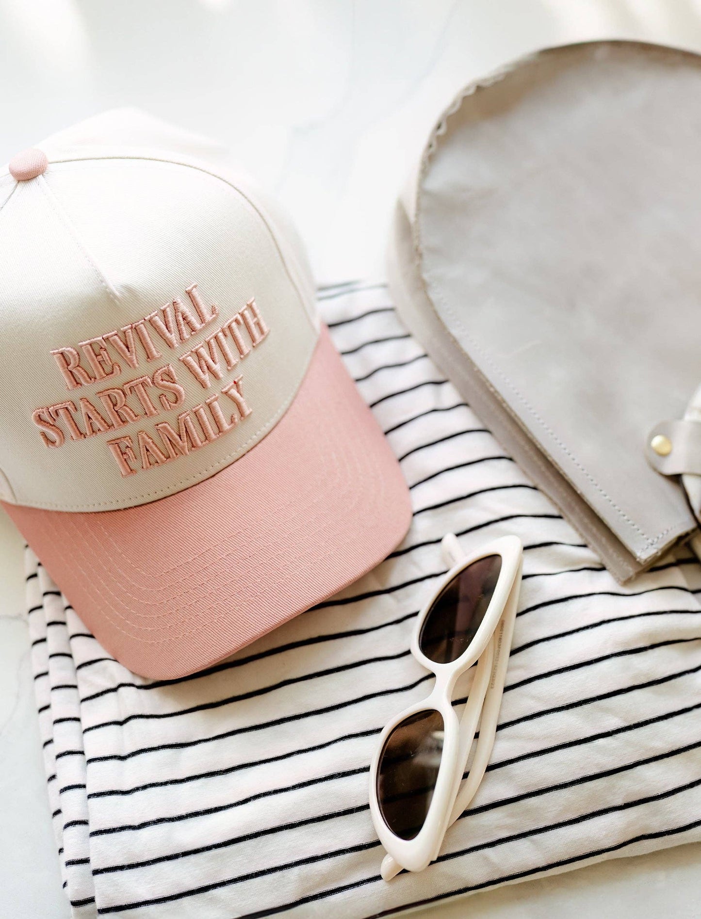 Hat: Revival Starts with Family: Pink