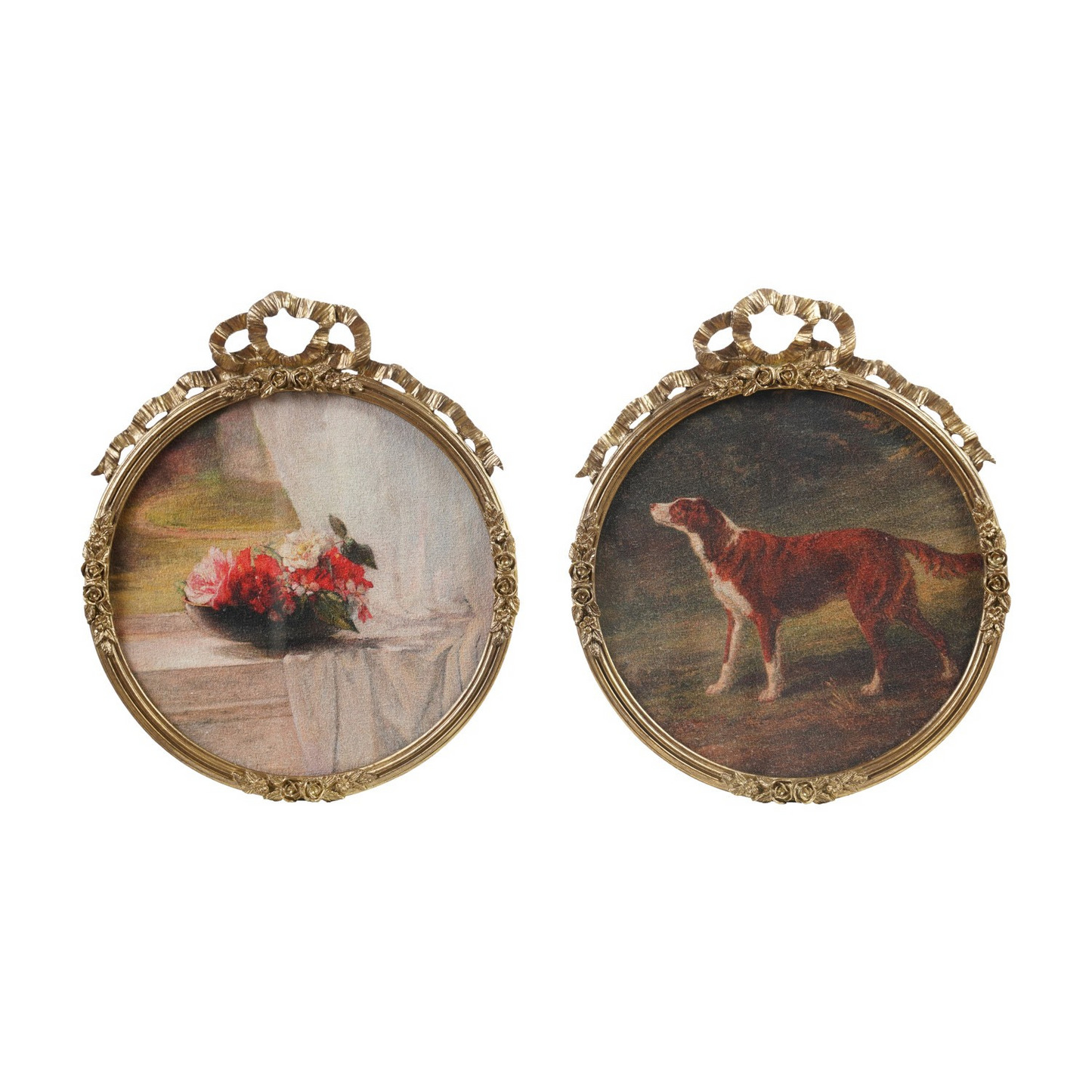 Vintage Inspired Gold Frame