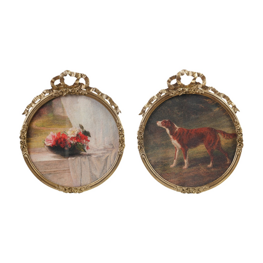 Vintage Inspired Gold Frame