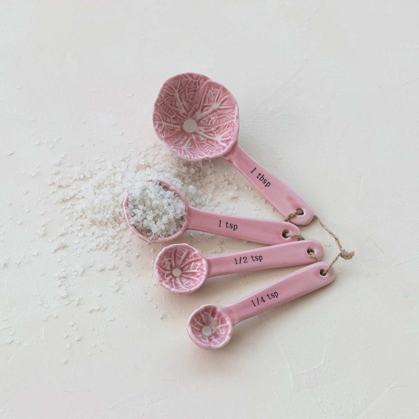 Pink Cabbage Measuring Spoons