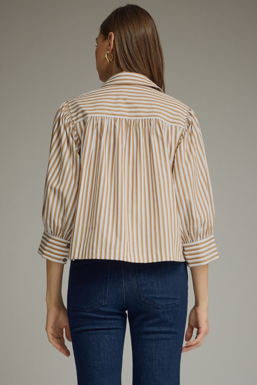 Golden Wheat Button-Up