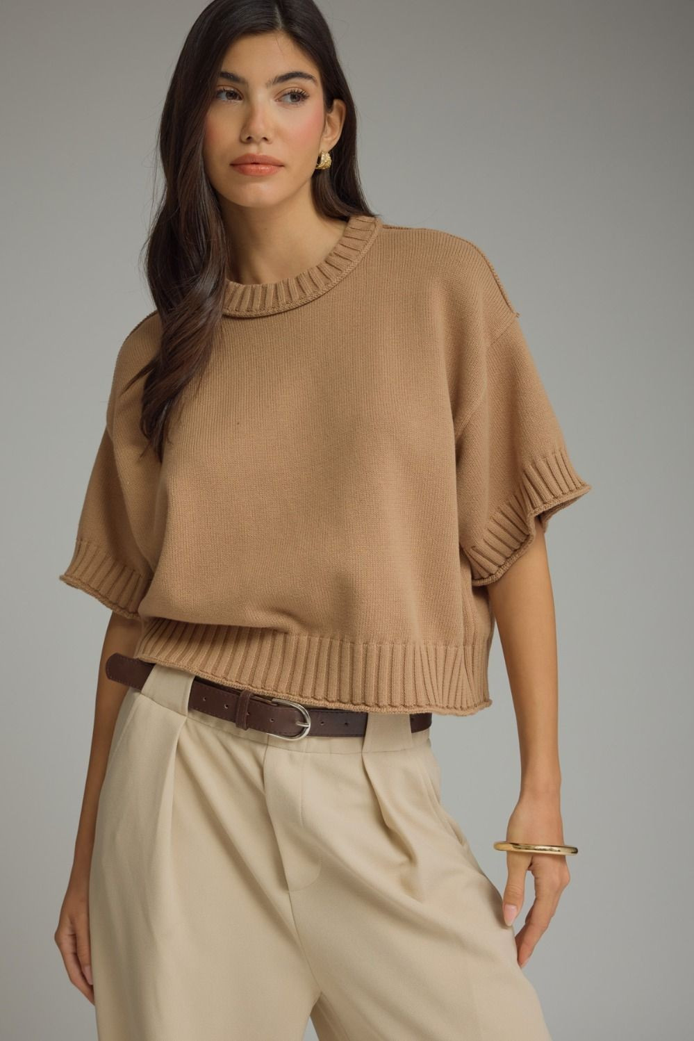 Camel Sweater