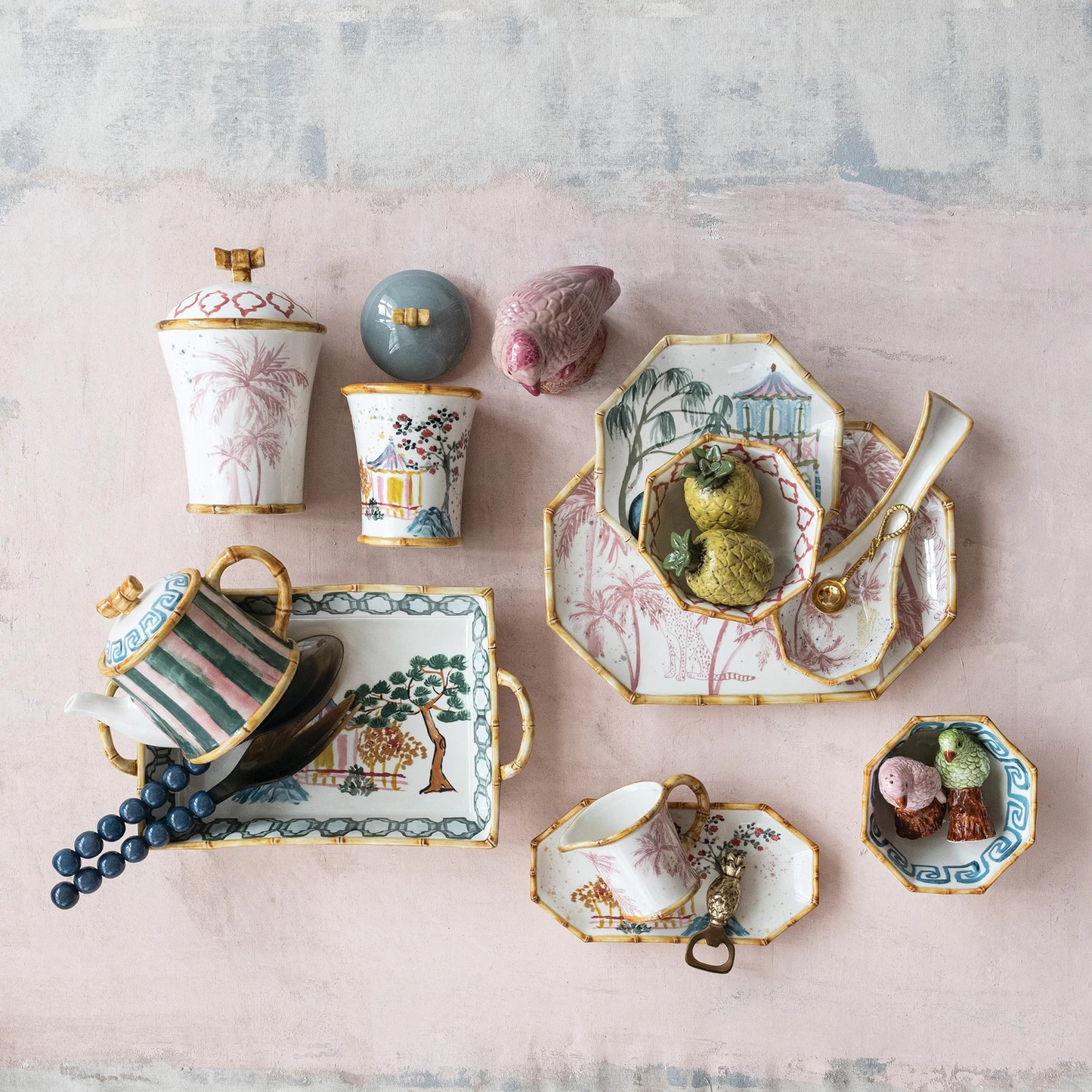 Palm Springs Octagon Bowl