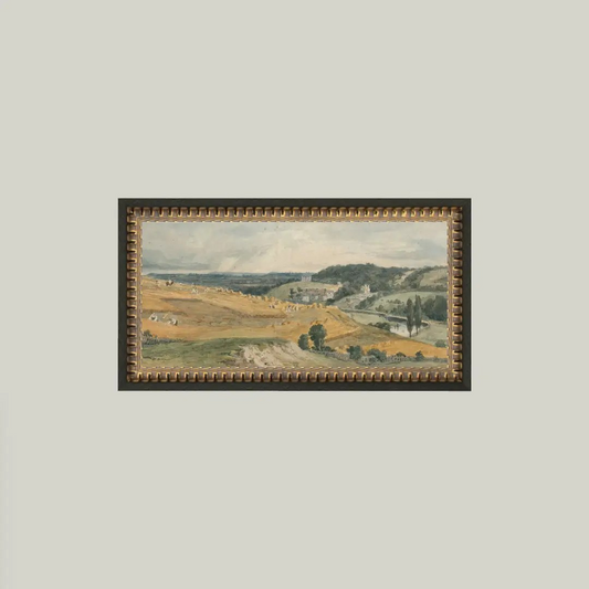 View of St Catherine's Hill Framed Art