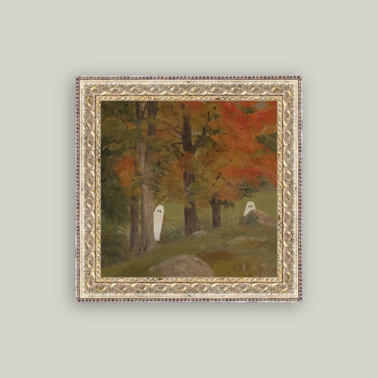 Haunt & Seek Framed Print