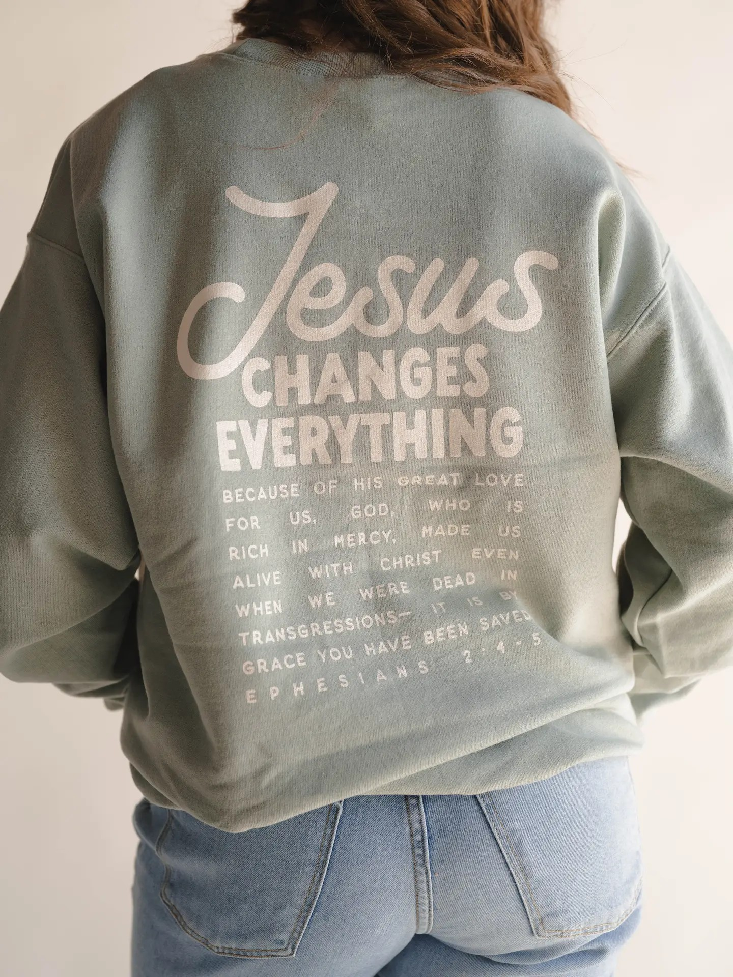 Jesus Changes Everything Pullover