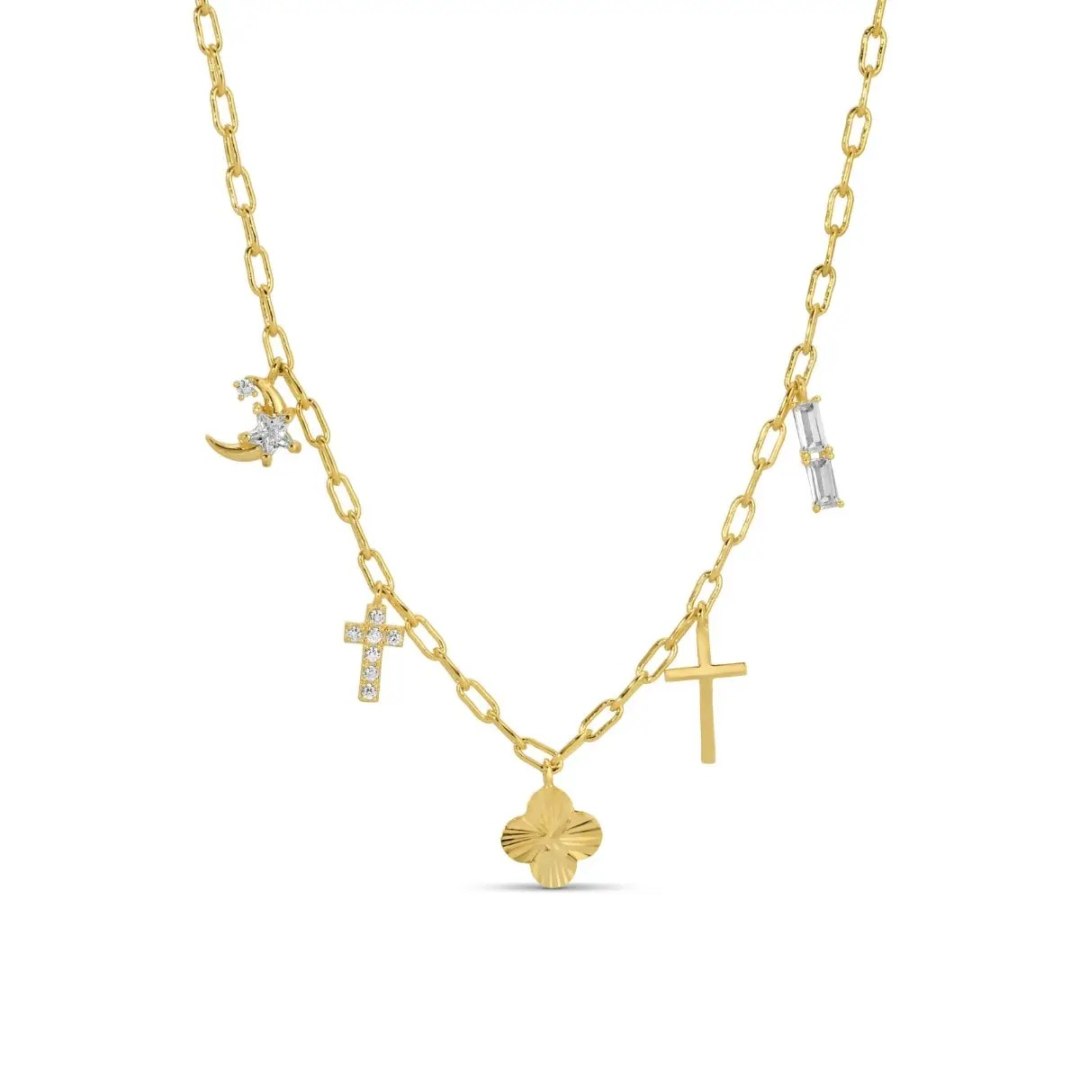 Faith Charm Necklace