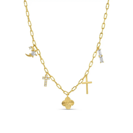 Faith Charm Necklace