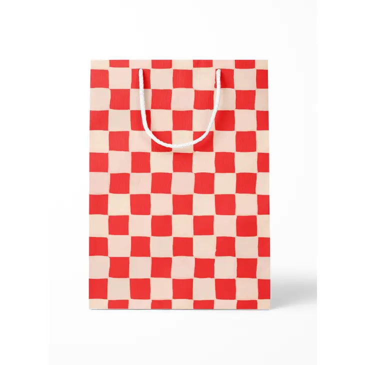 Checkered Gift Bag