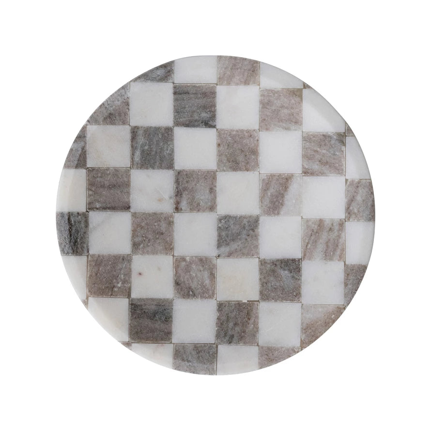 Round Checkered Board