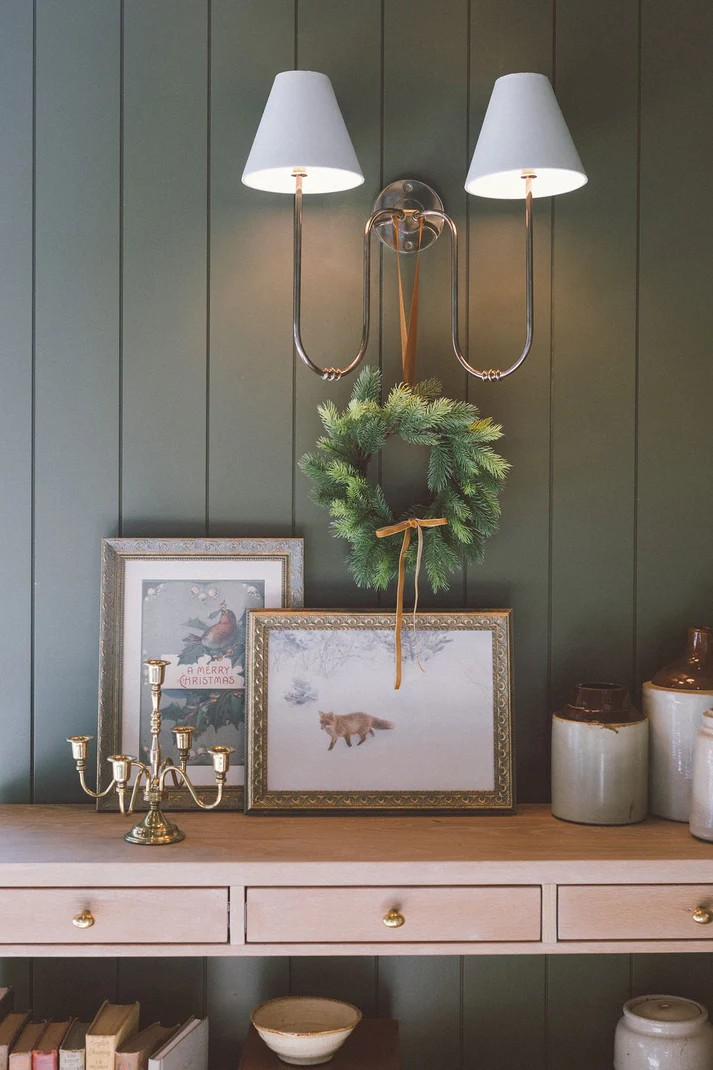 Framed Christmas Bird