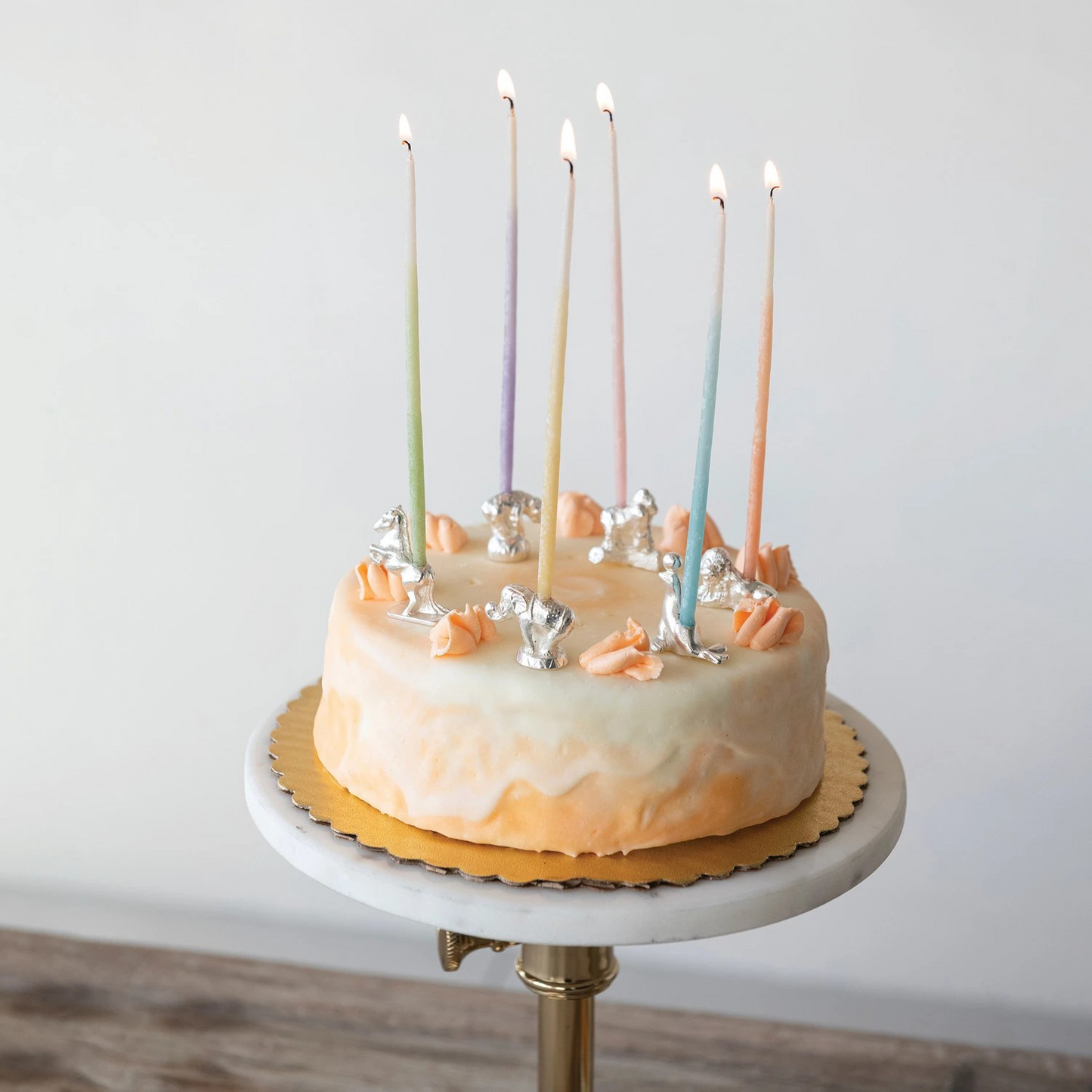 Circus Animal Birthday Cake Candle Holder