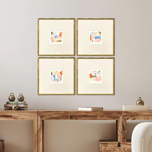 Soft Intersections Abstract Wall Art