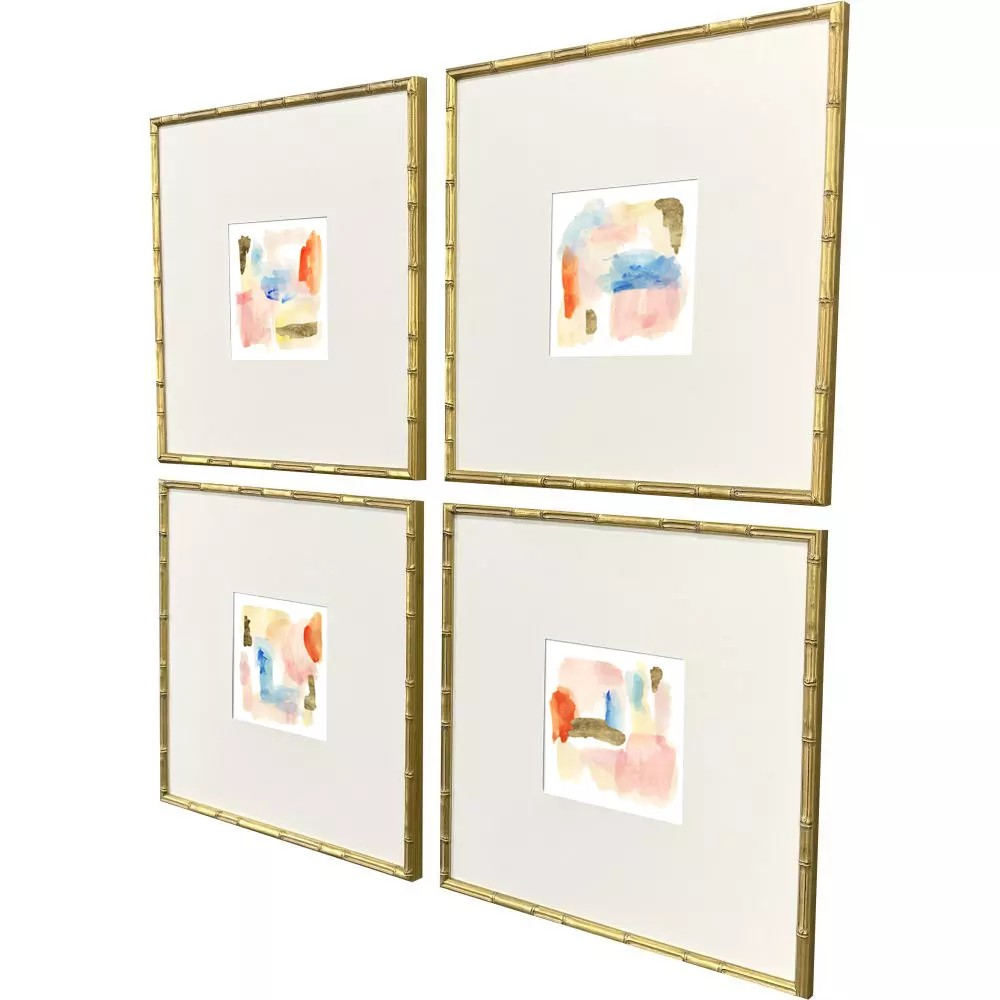 Soft Intersections Abstract Wall Art