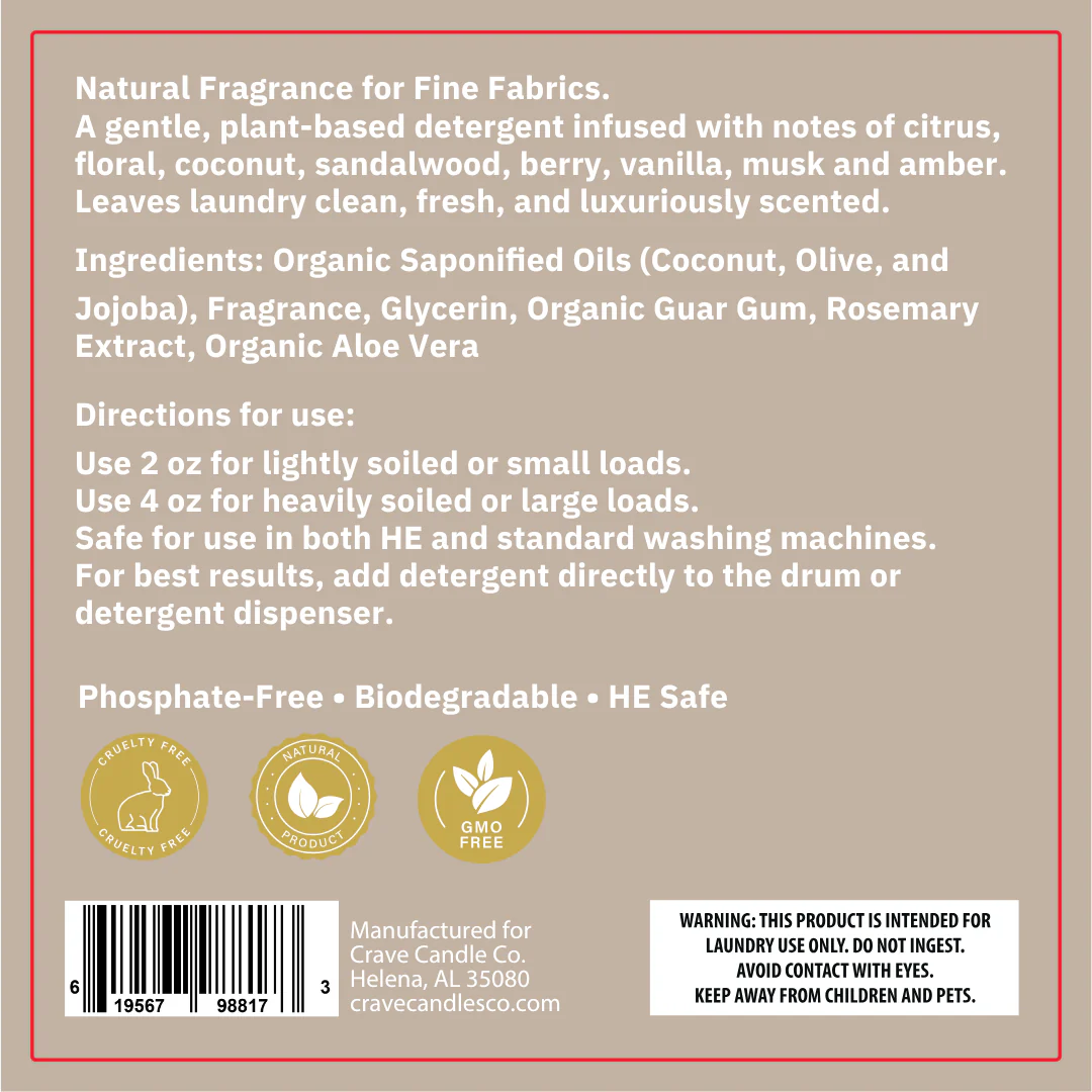 Coastal Santal Laundry Detergent