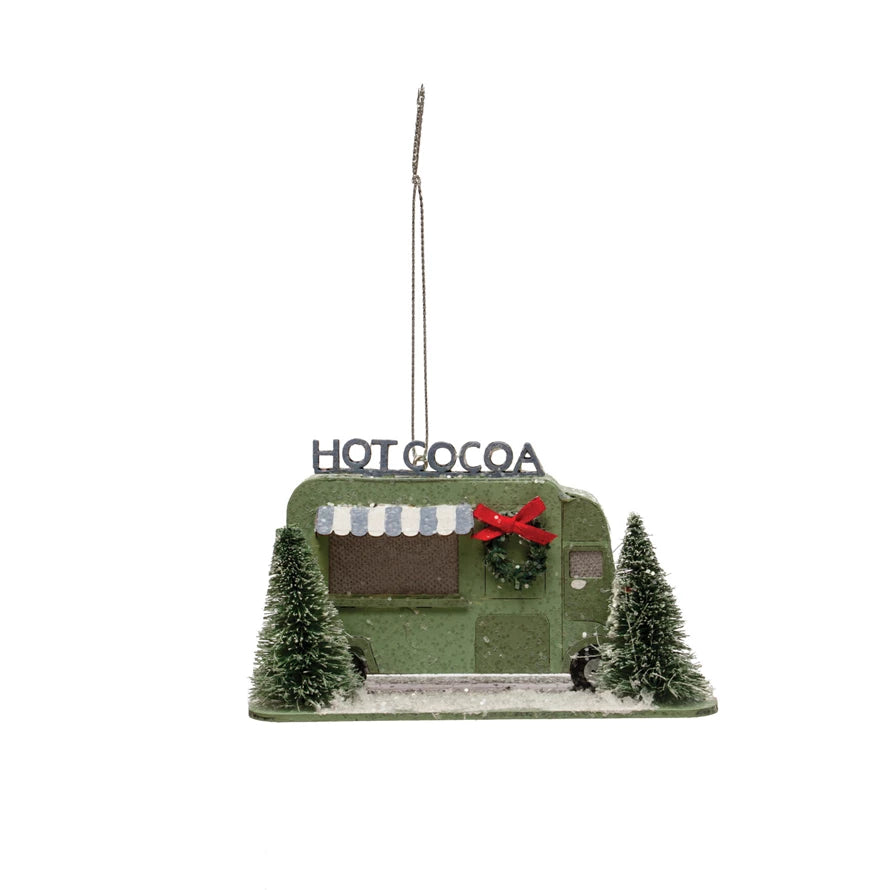 Hot Cocoa Truck Ornament