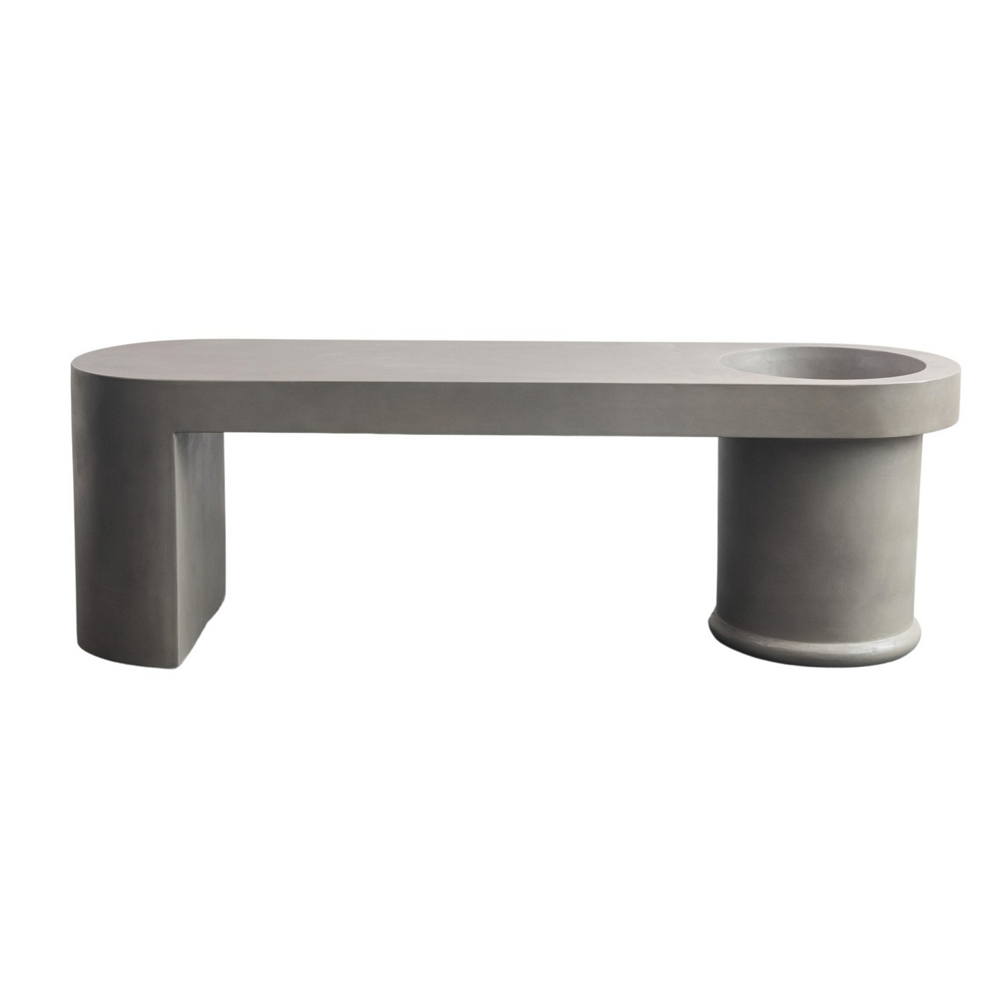 Indoor / Outdoor Bench with Planter