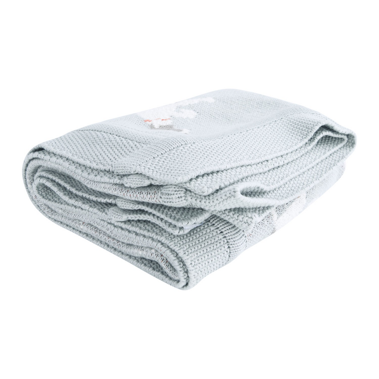 Cotton Knit Pointer Blanket