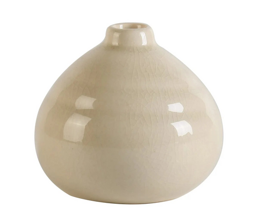 Creme Cafe Vase