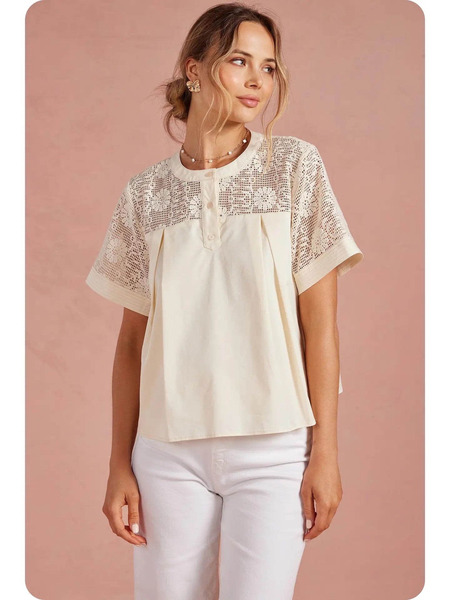 Ivory Meadow Top