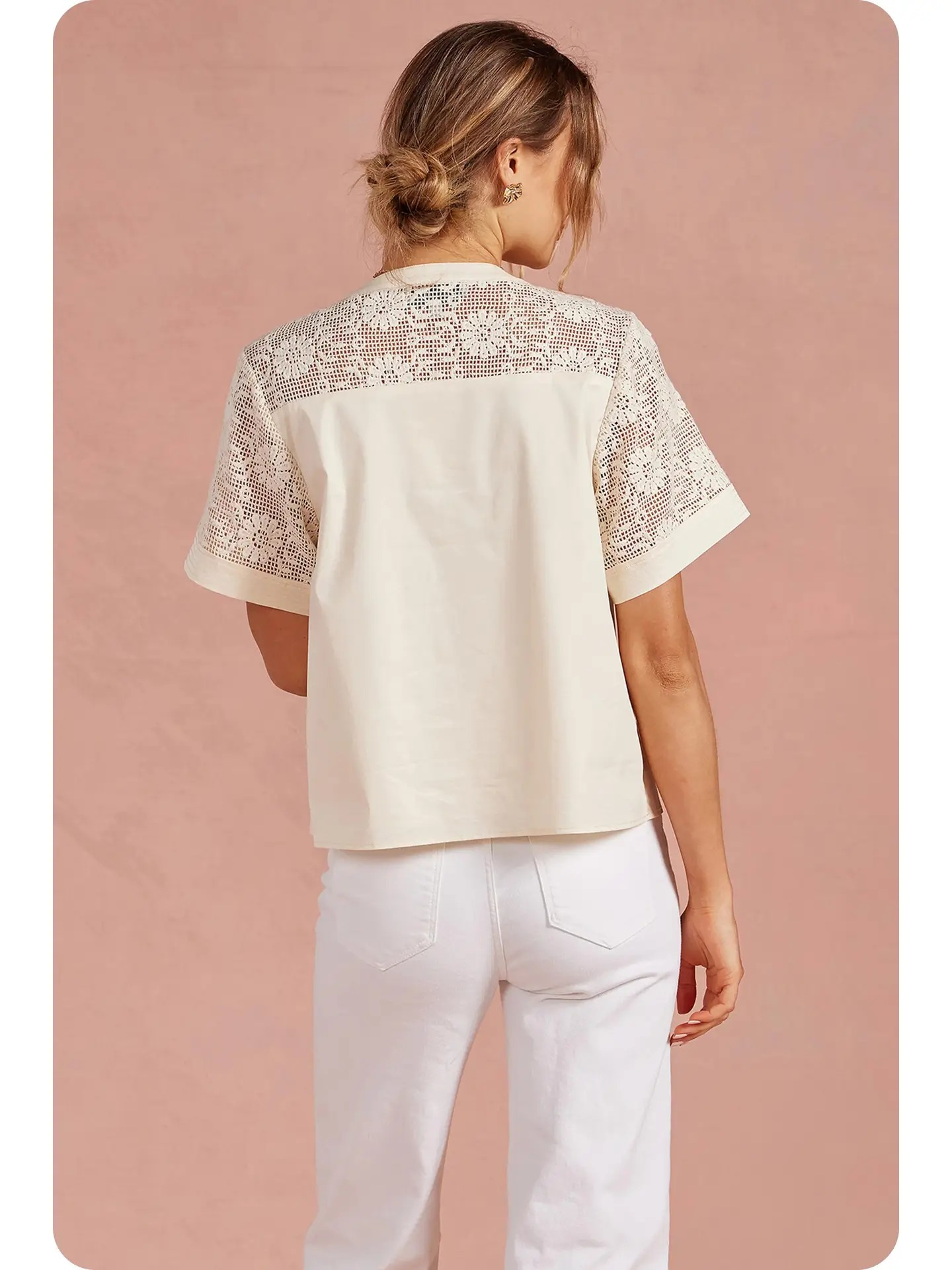 Ivory Meadow Top