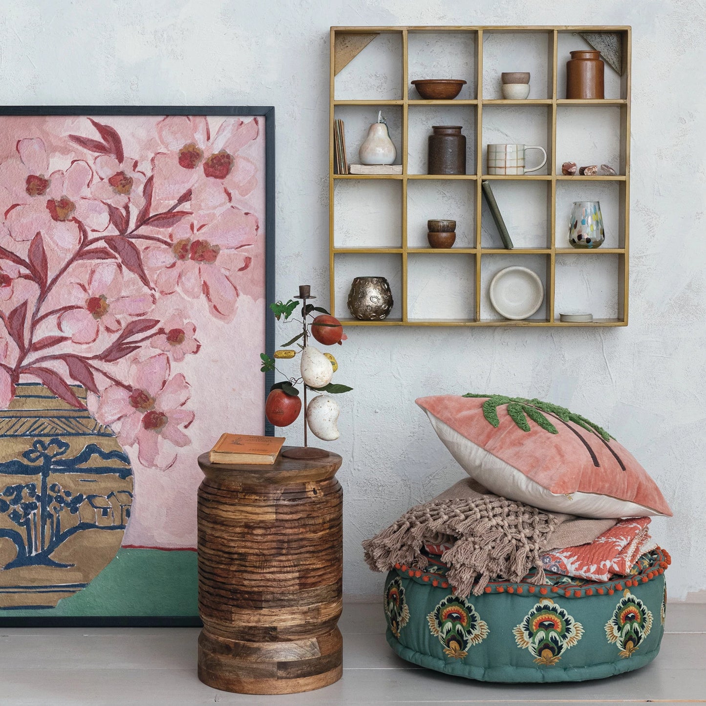 Whimsical Floral Wall Art