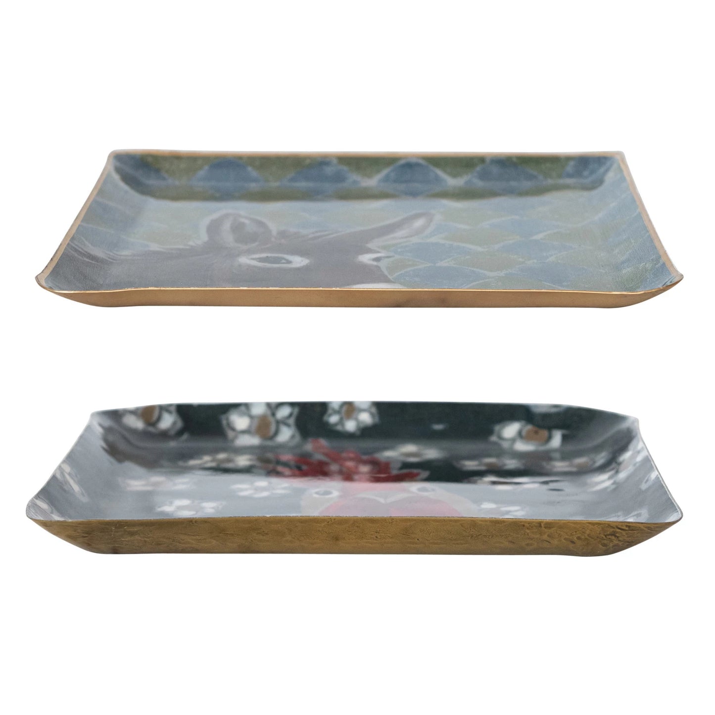 Farmhouse Enamel Tray