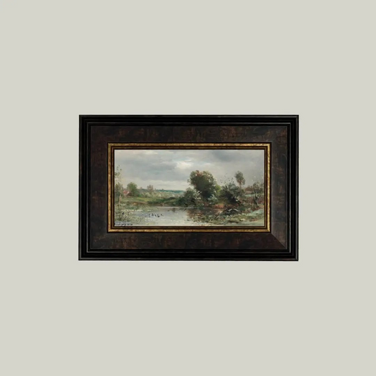 Ducklings on Lake Portrait
