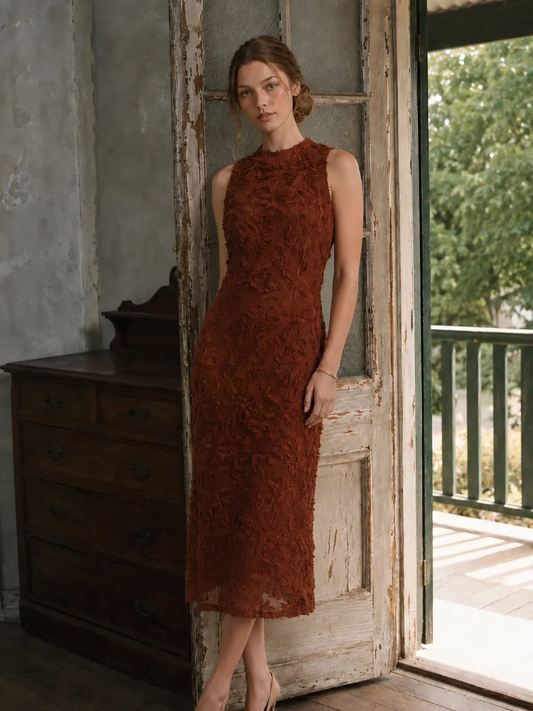 French Floral Midi