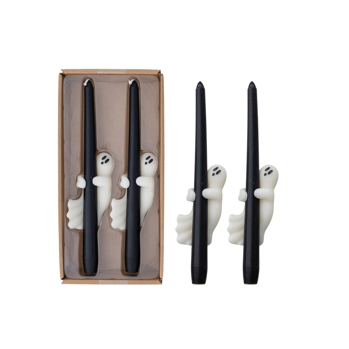 Boo Taper Candle
