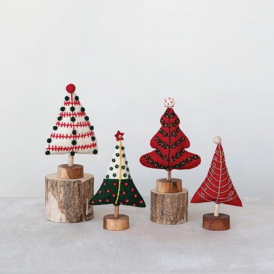 Felt Christmas Trees