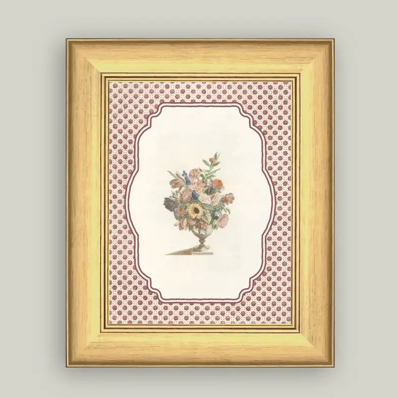 Vase of Flowers Framed Print