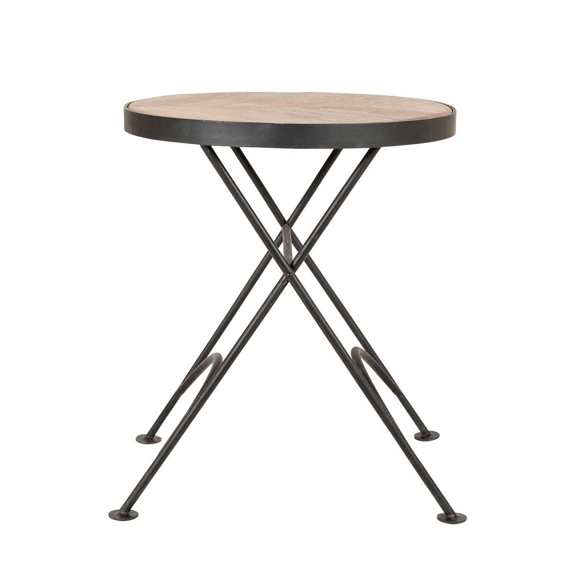 Round Metal Folding Table