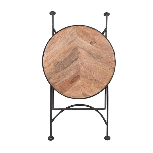 Round Metal Folding Table