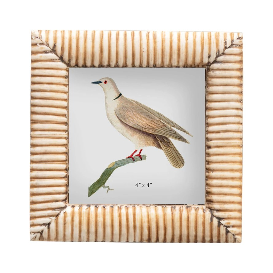 Hand-Carved Picture Frame